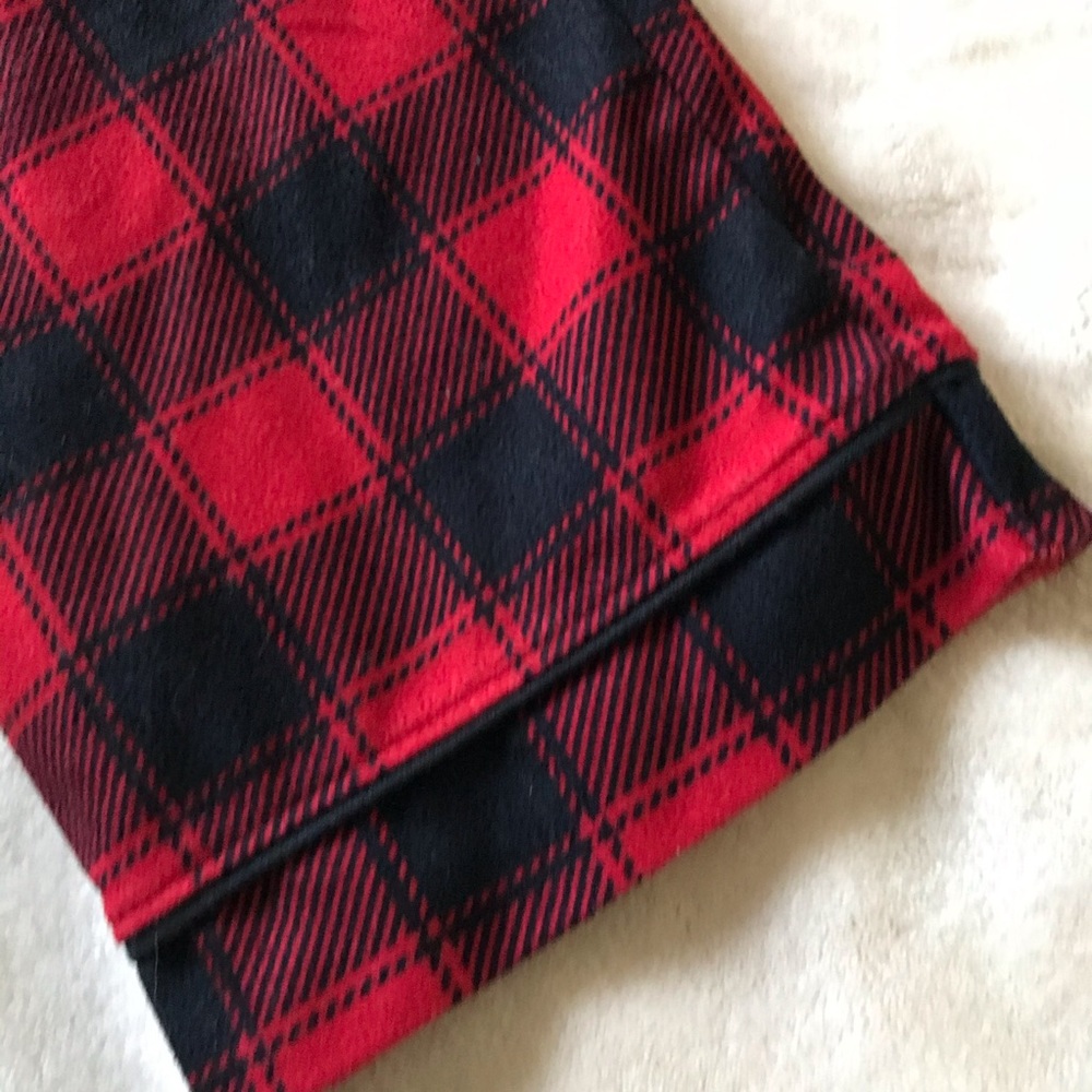 Red Plaid Christmas Pajamas - Picture 4 of 6